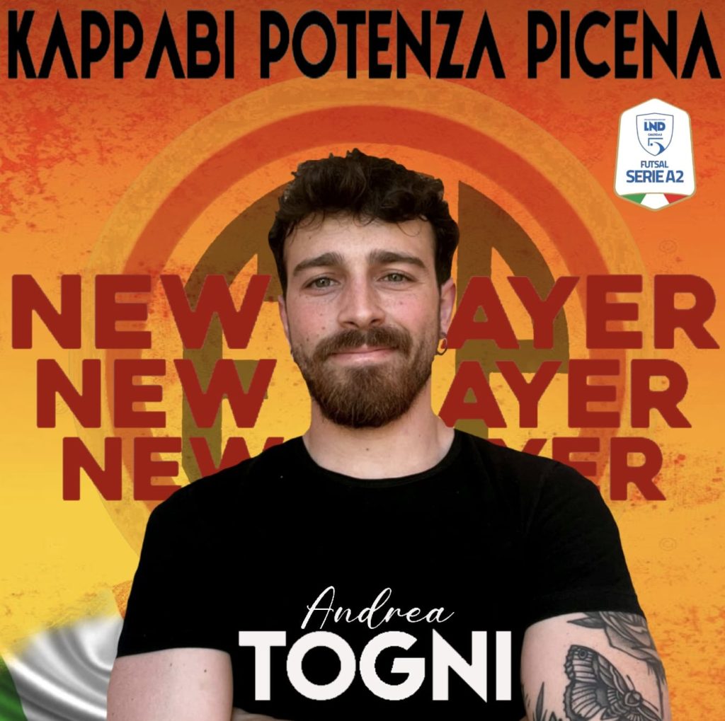 Andrea Togni una nuova promessa con la Kappabi Futsal Potenza Picena