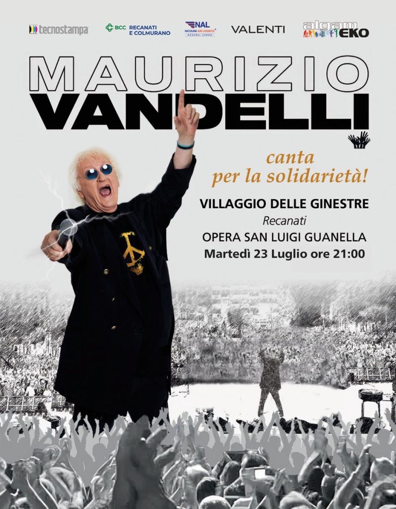 Maurizio Vandelli al Villaggio Le Ginestre a Recanati
