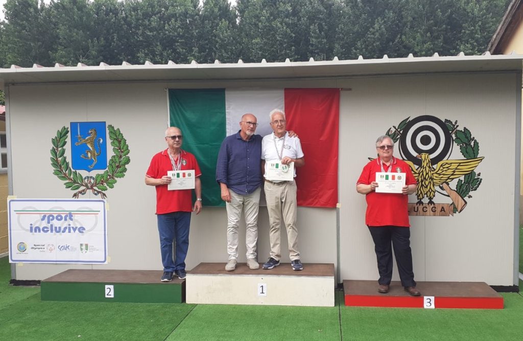 Il recanatese Tommaso Virnicchi Campione nazionale Veterani dello Sport di Tiro a segno