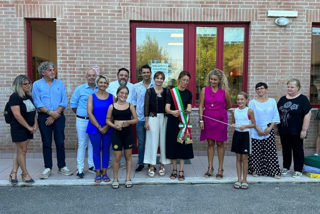 Potenza Picena. Biblioteca comunale, inaugurata la nuova sede