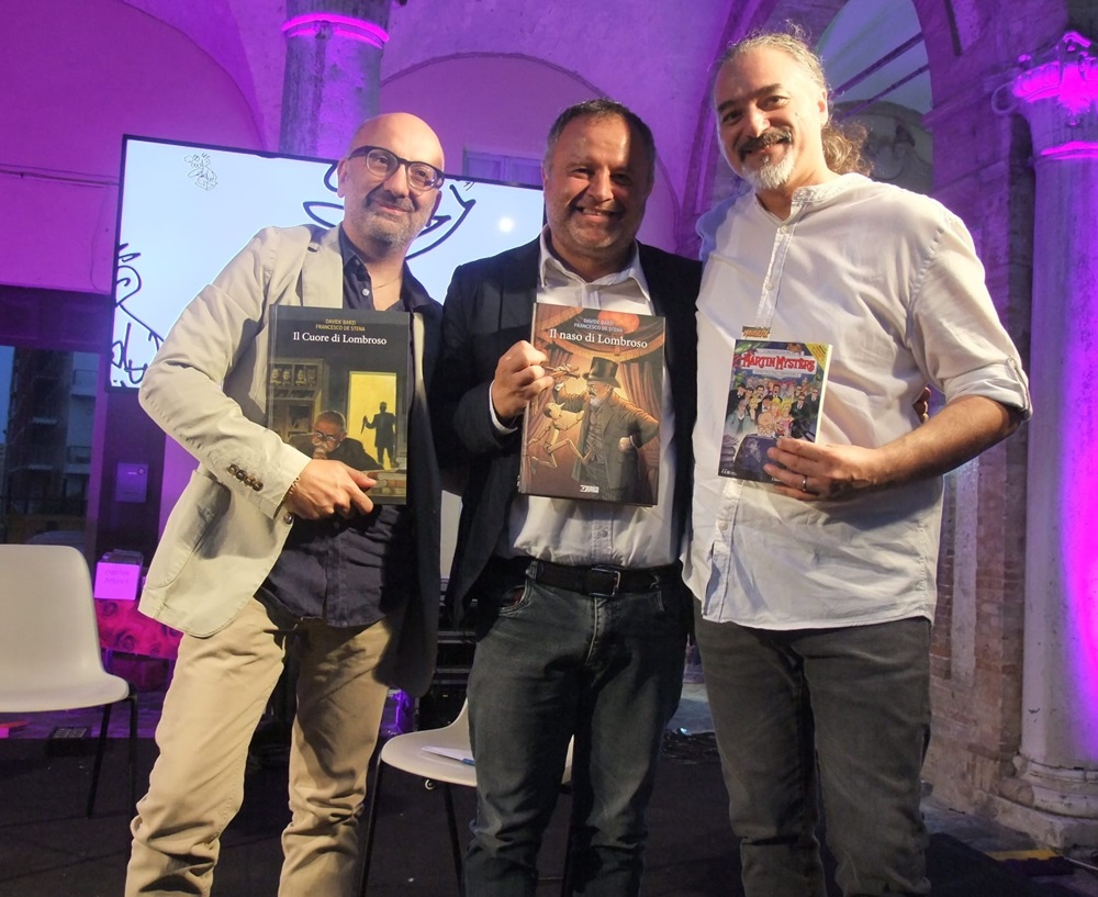 Al Recanati Comics Festival si scopre il perchè Cesare Lombroso venne a Recanati