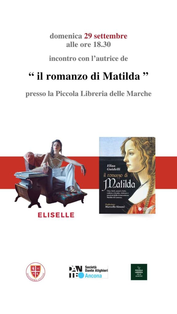 Recanati. Iustissima Civitas presenta “Il Romanzo di Matilda” di Eliselle