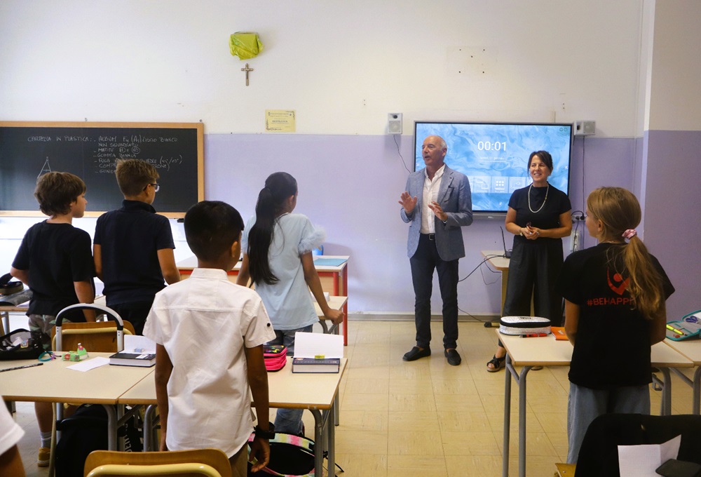 Visita del Sindaco Michelini agli studenti dell’Istituto Comprensivo “E. Medi” di Porto Recanati
