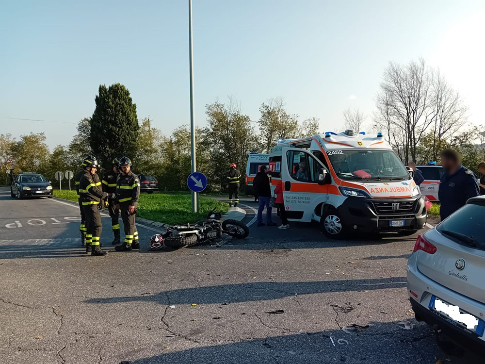 Recanati. Grave incidente. 27enne a Torrette in codice rosso
