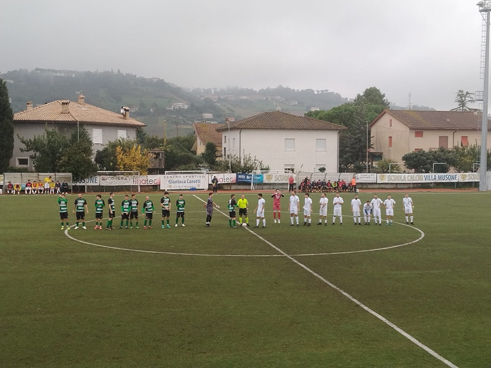 Villa Musone pari con l’Osimostazione Five