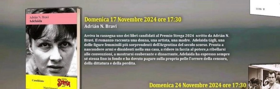Adrián N. Bravi porta Adelaida a Porto Recanati