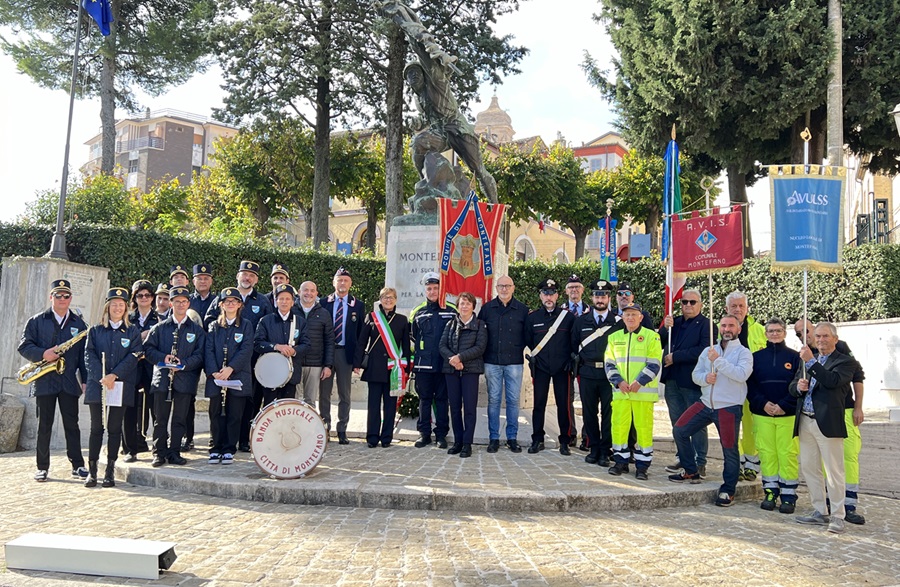 Celebrazione della Festa dell’Unità Nazionale 4 Novembre a Montefano