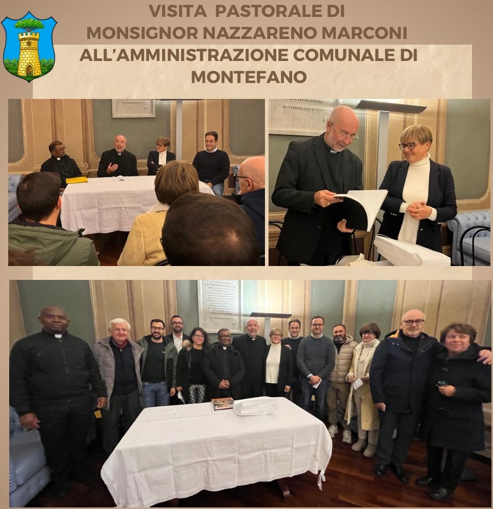 Visita Pastorale di Monsignor Nazzareno Marconi a Montefano