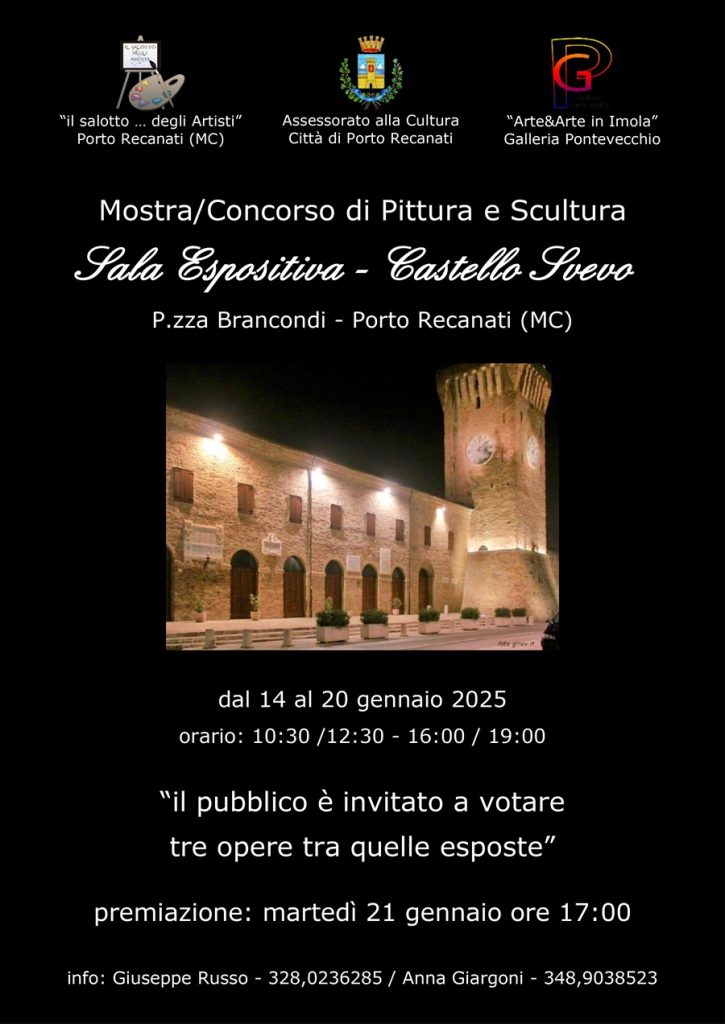 Porto Recanati, Concorso di Pittura e Scultura.