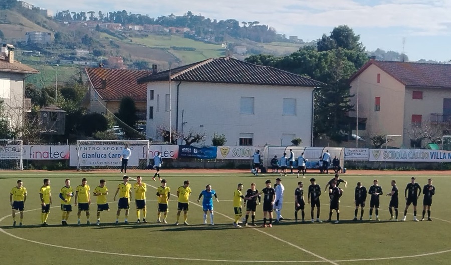 Il Villa Musone vince anche col Camerano