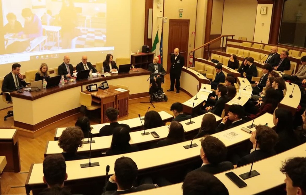 Gli studenti del Liceo di Recanati in Senato per presentare la loro proposta di legge