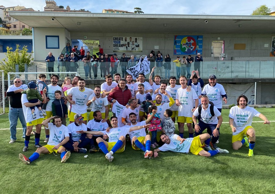 Loreto vince e vola in 1° Categoria