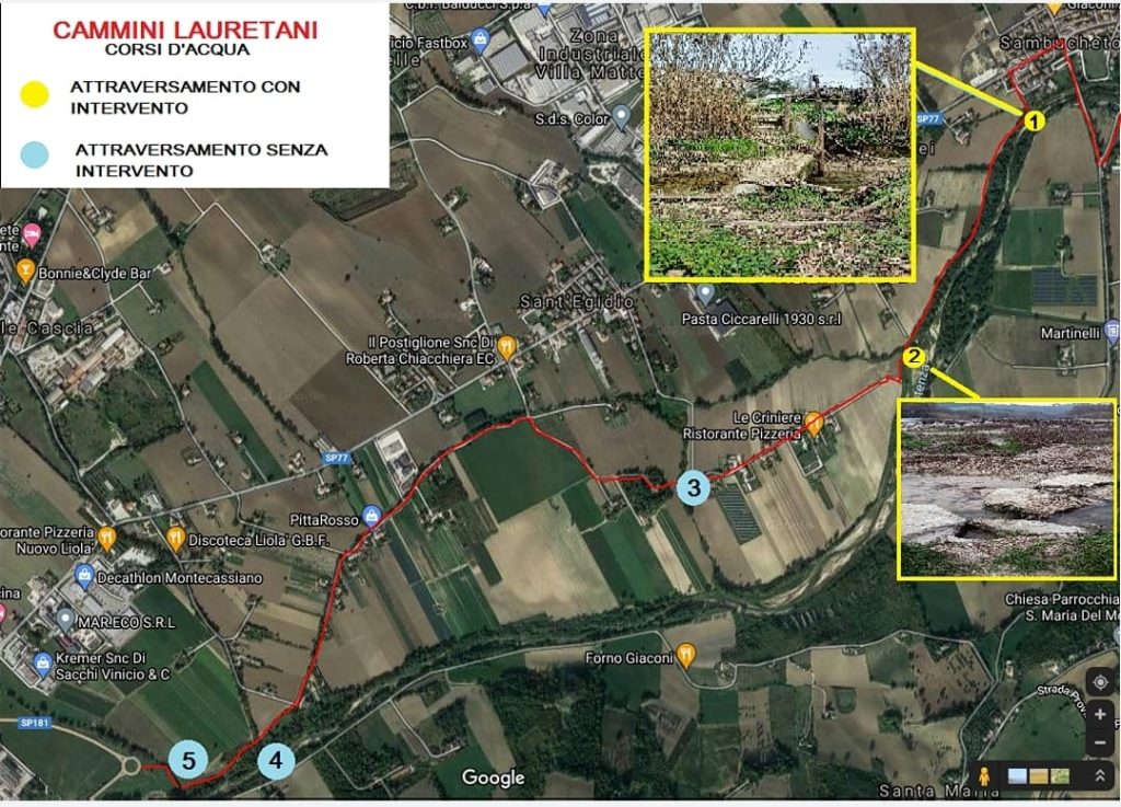 Cammini Lauretani incompleti a Montecassiano