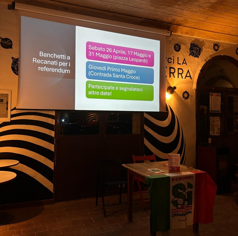 “Verso il 1° maggio” con il Circolo ARCI La Serra di Recanati, la sezione ANPI di Recanati e l’Istituto Gramsci Marche