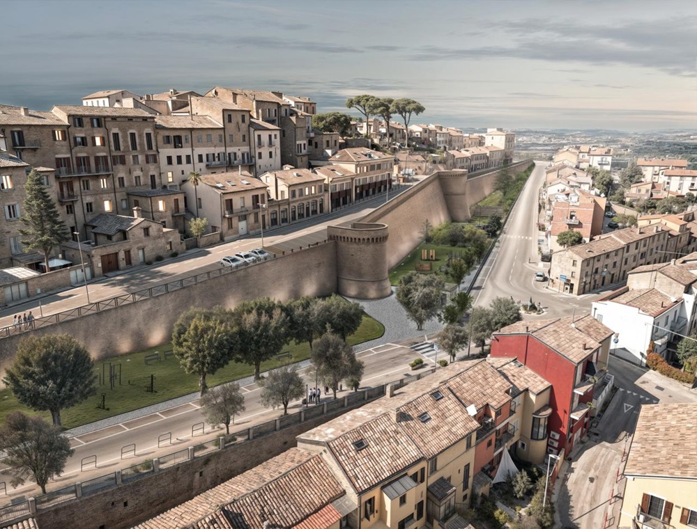 Recanati, presentato il progetto di restauro delle Mura Sforzesche