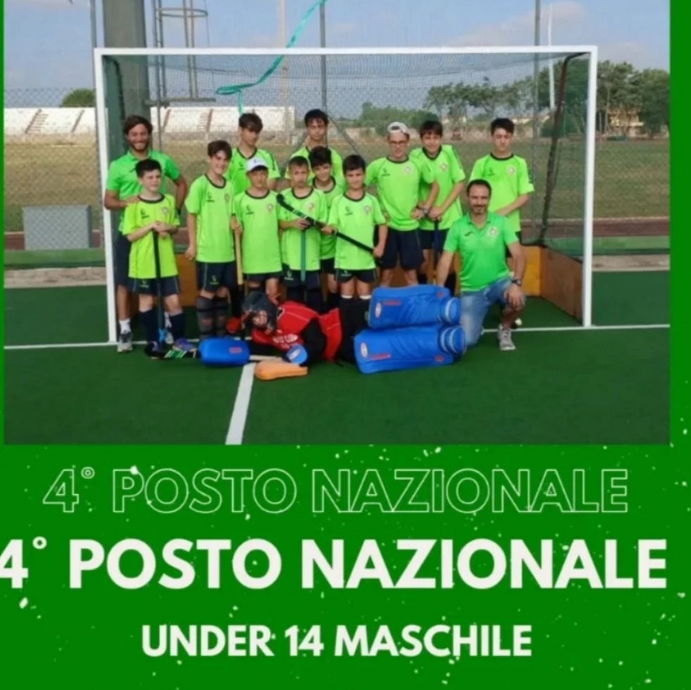 L’Hockey Potenza Picena si classifica al 4° posto alle finali nazionali under 14