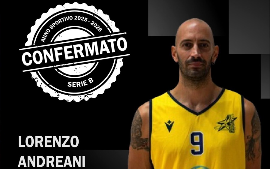 Pallacanestro. La Svethia Recanati riparte dal capitano Lorenzo Andreani.