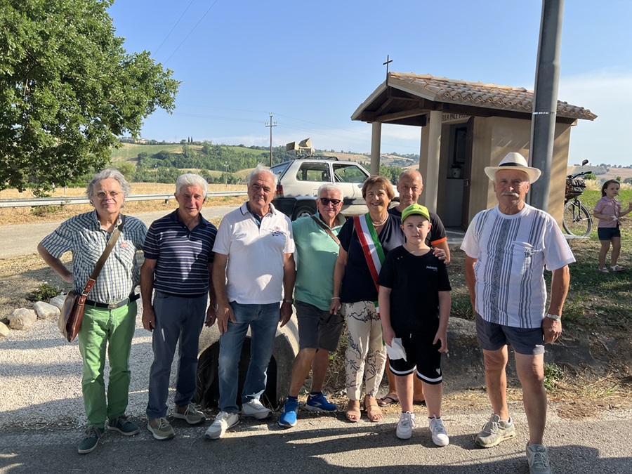Montefano. Inaugurazione della nuova Figuretta delle Fratte – “a Madonnetta”