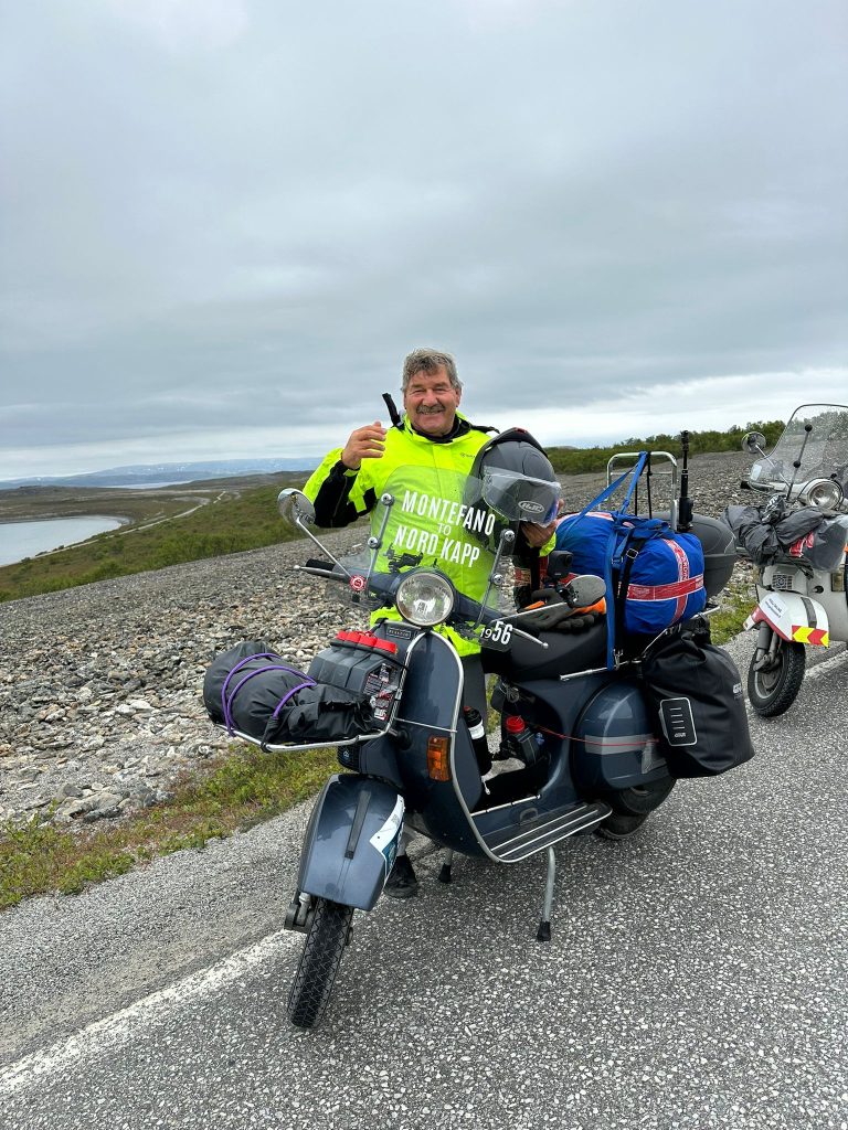 In Vespa fino a Capo Nord: l’incredibile viaggio di Giovanni Salvucci