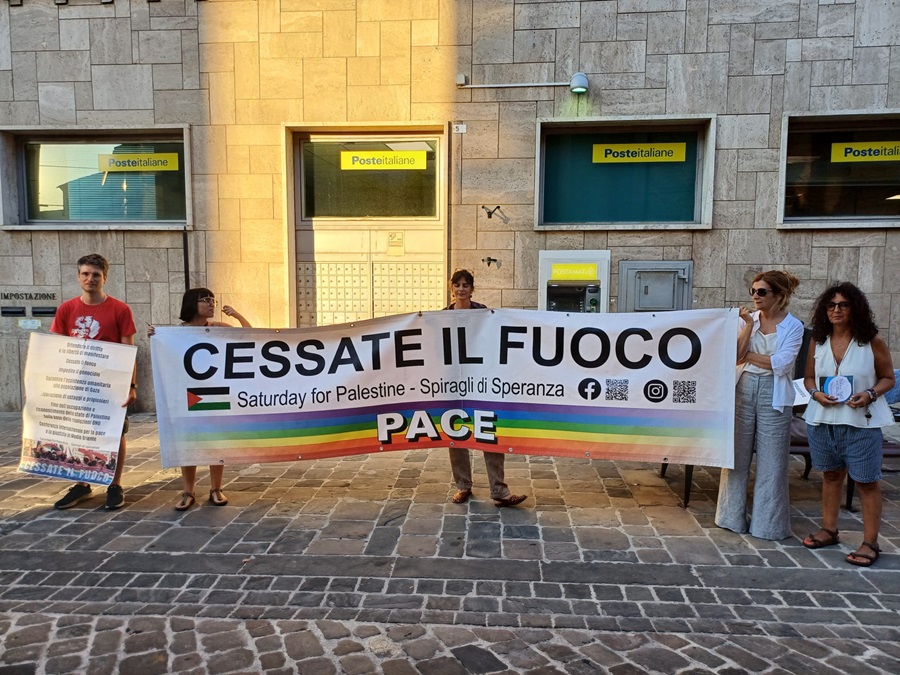 “Saturdays for Palestine. Spiragli di speranza” attiva a Recanati