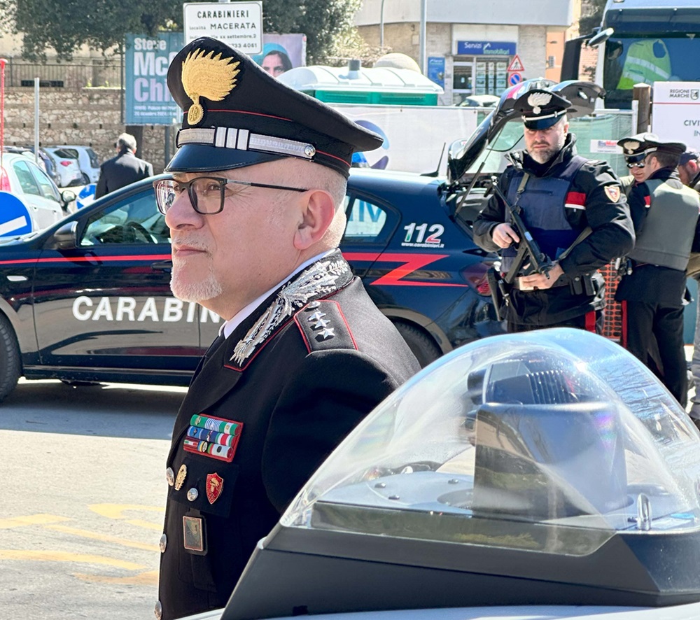 Compagnia Carabinieri di Macerata – servizio coordinato di controllo del territorio.