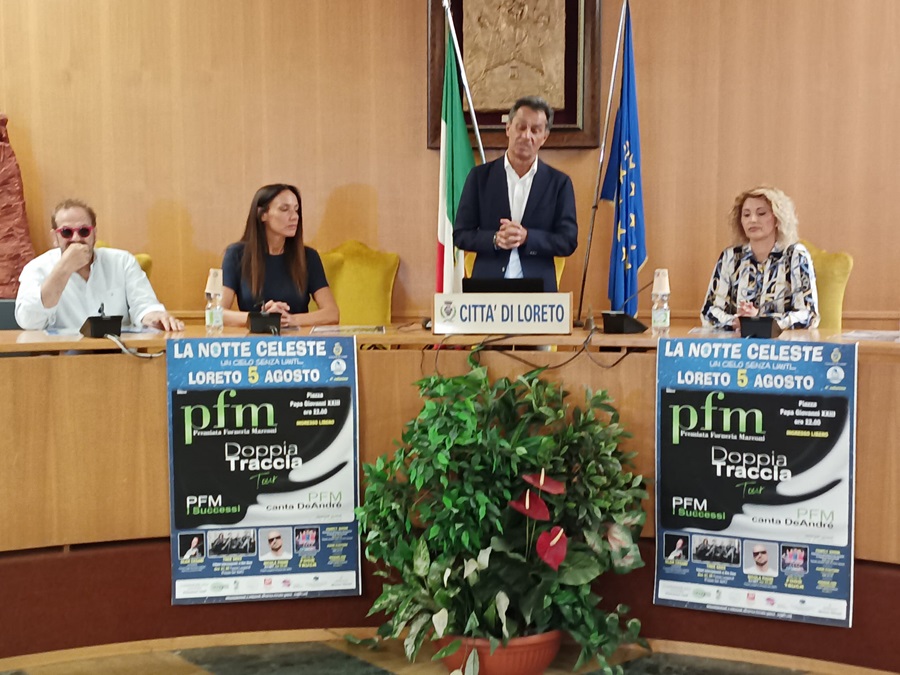 A Loreto la quarta edizione della Notte Celeste: protagonista la PFM