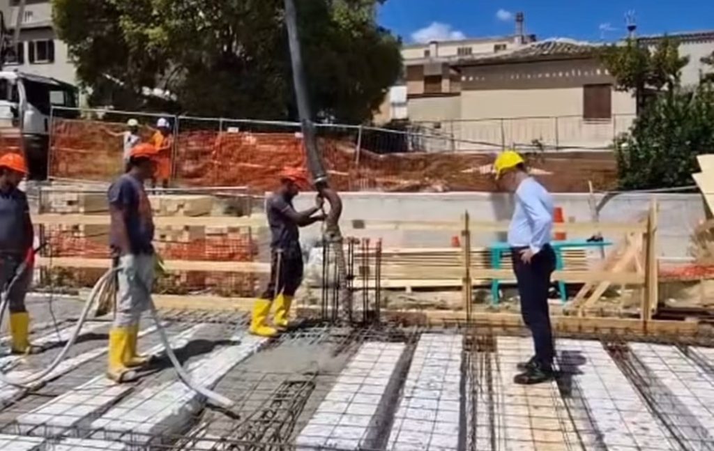 Recanati. Proseguono spediti i lavori per la nuova scuola Gigli.