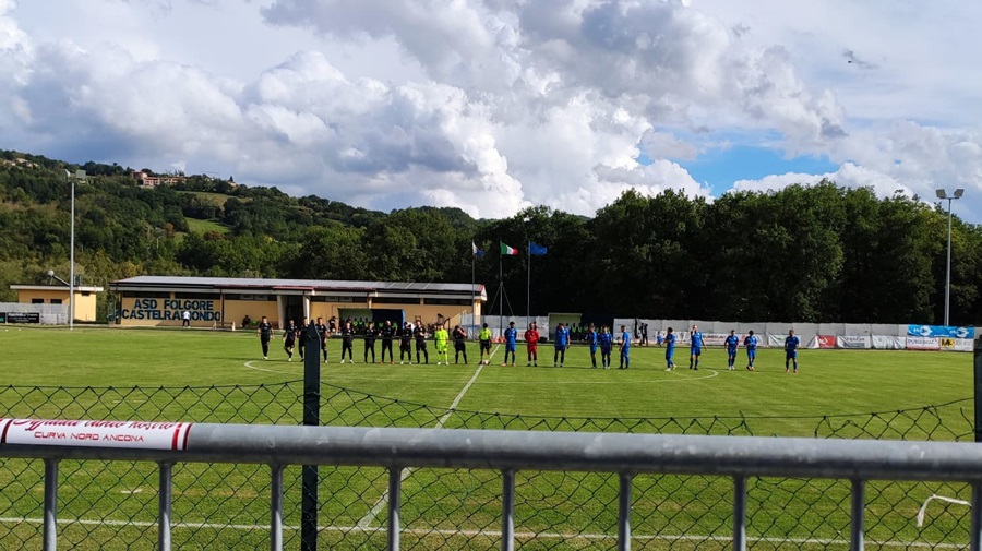 C.S.LORETO OTTIMO PARI ESTERNO–FOLGORE CASTELRAIMONDO – C.S.LORETO 1-1