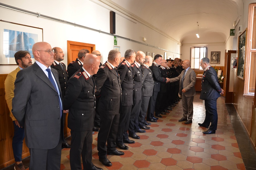 Comando Provinciale Carabinieri di Macerata – Visita di S.E. il Prefetto di Macerata Giovanni Signer
