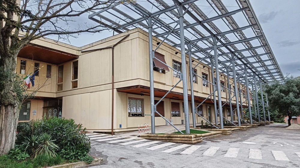 Recanati, torna agibile la palestra alla Primaria de Le Grazie