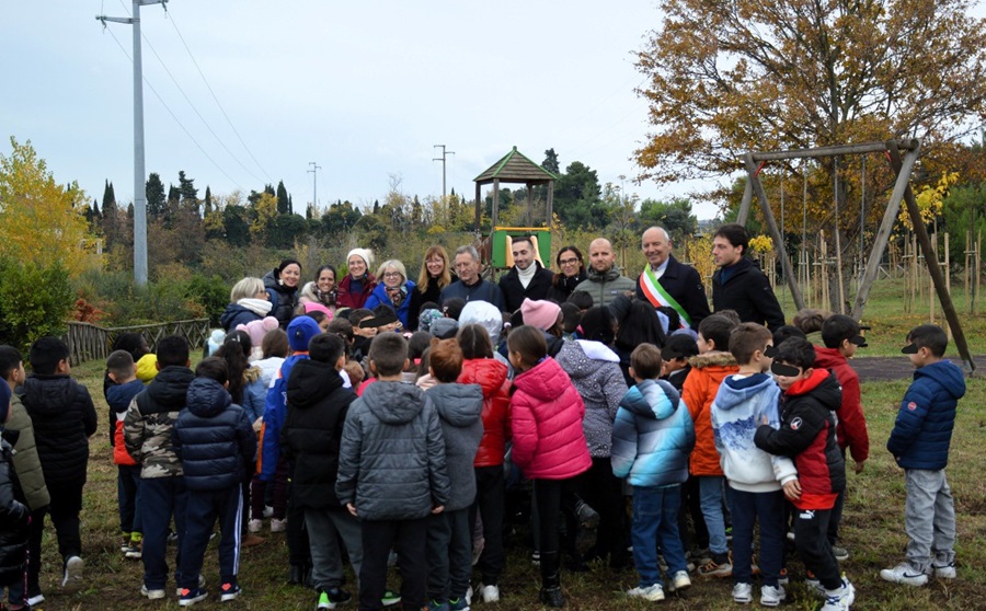 Porto Recanati. Inaugurato il nuovo bosco di Montarice