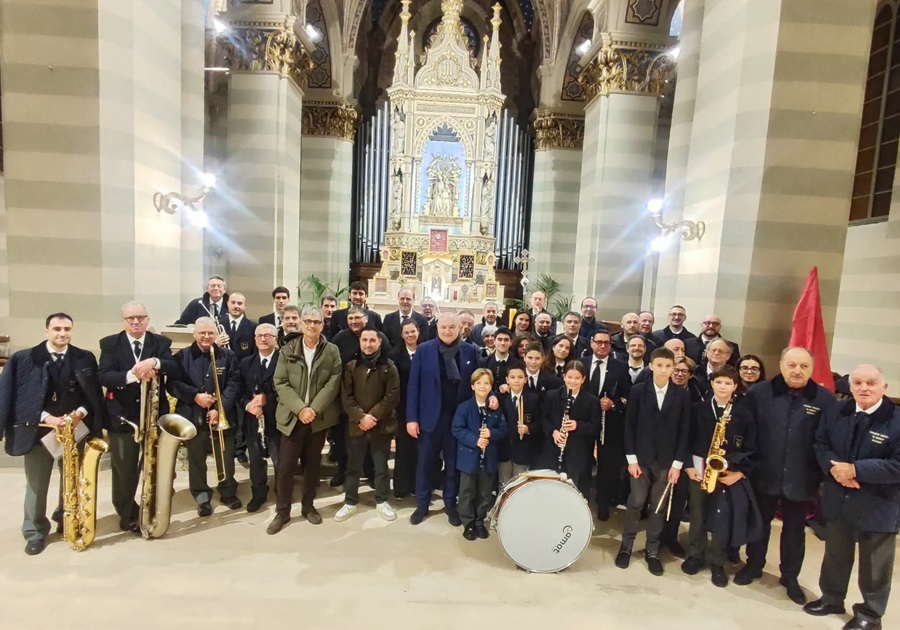 Festa di Santa Cecilia alla Chiesa di San Domenico con la Banda musicale “Beniamino Gigli” di Recanati.