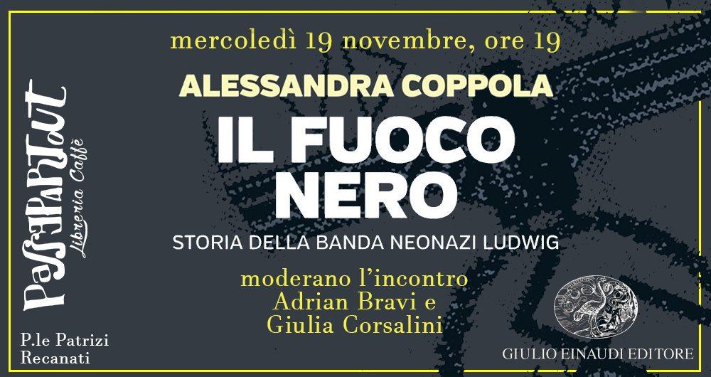 Alessandra Coppola presenta a Recanati “Il fuoco nero”