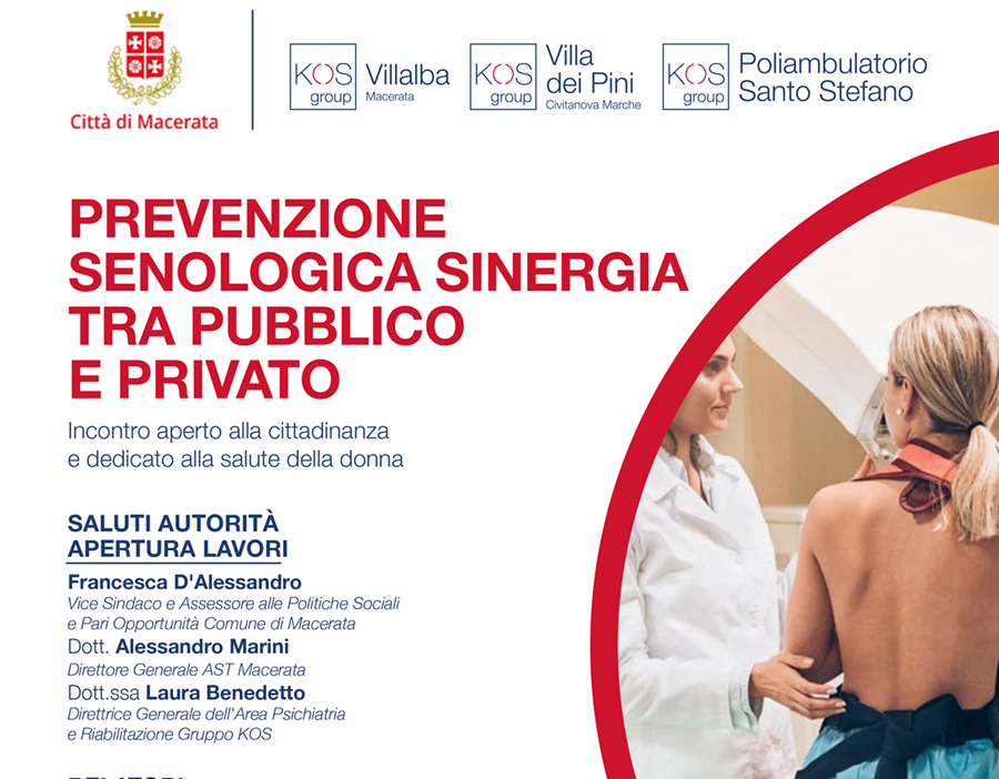 Prevenzione donna: Villalba KOS organizza incontro pubblico e mammografie gratuite