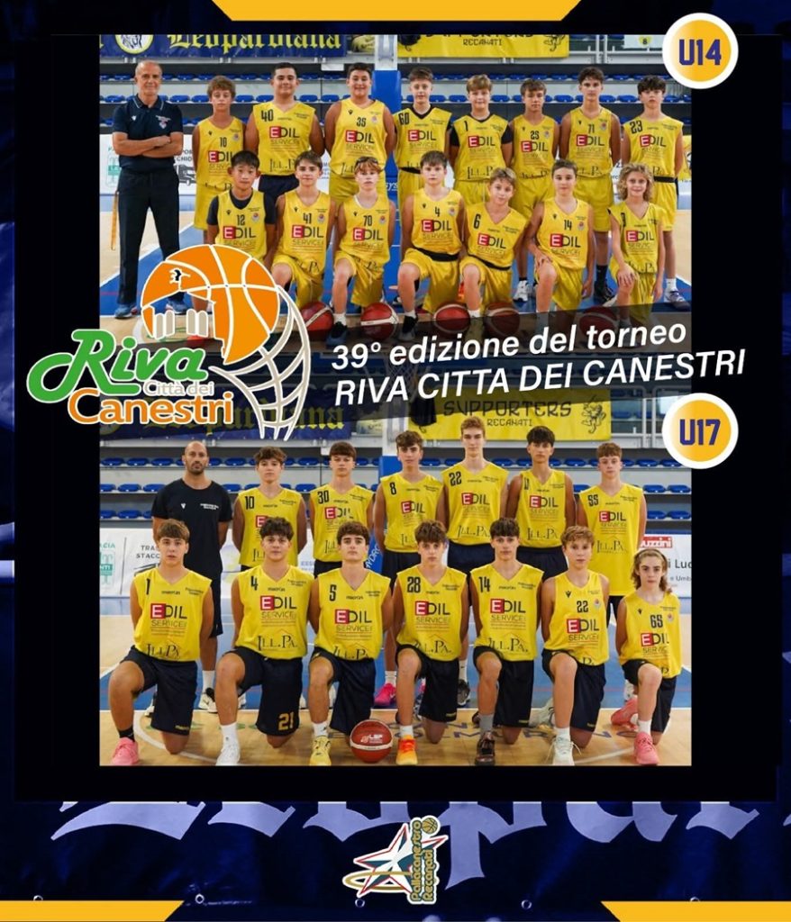 Giovanili: Recanati presente al “Riva Città dei Canestri”
