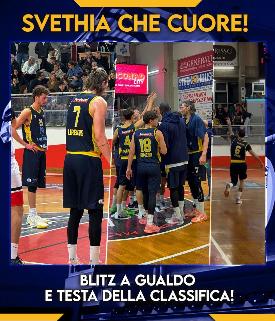 Che blitz a Gualdo, Svethia Recanati di nuovo in vetta
