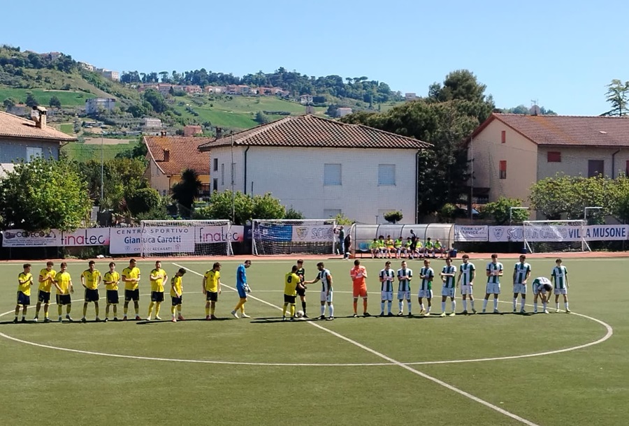 Il Villa Musone viene fermato dall’Osimo Stazione Five
