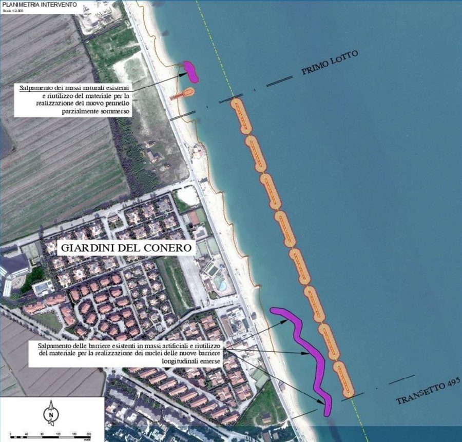 Porto Recanati, difesa del litorale di Scossicci: approvata variante da 10 milioni, ampliata la protezione costiera