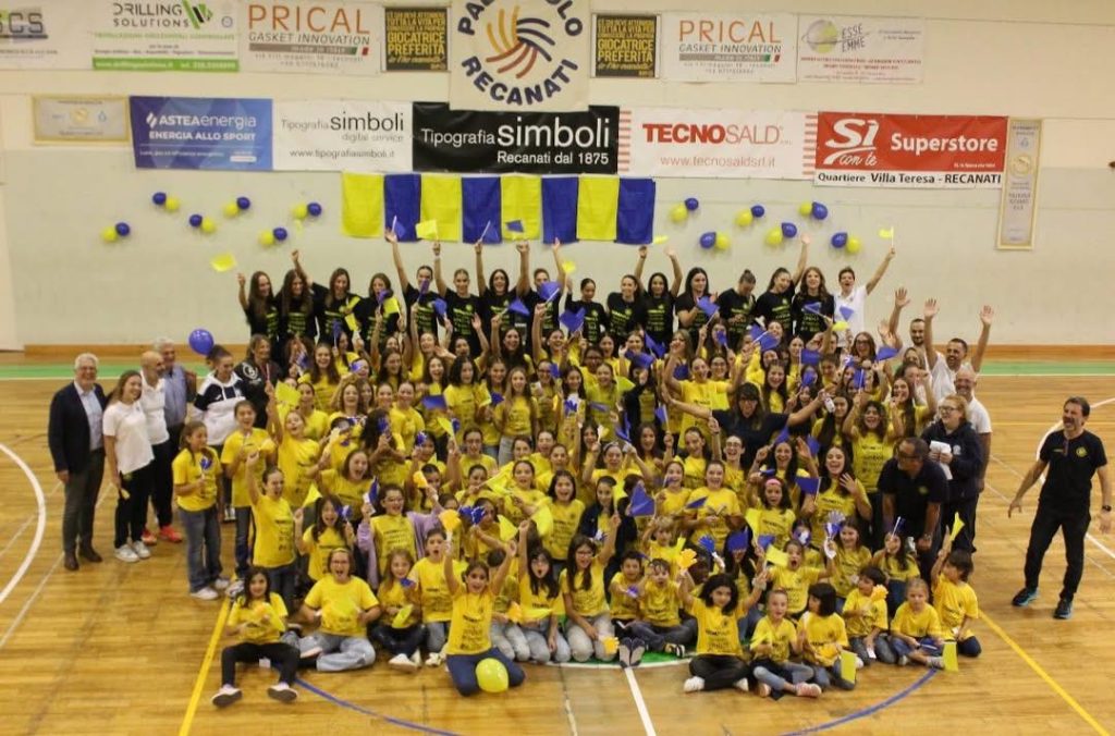 Recanati capitale del volley giovanile: oltre 300 atlete in arrivo per l’Easter Volley.