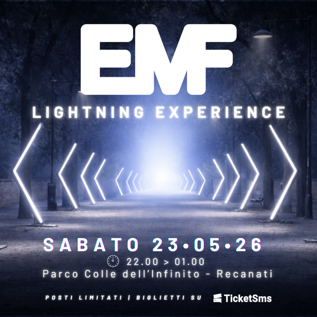 Il Colle dell’Infinito si accende con “EMF – Lightning Experience”
