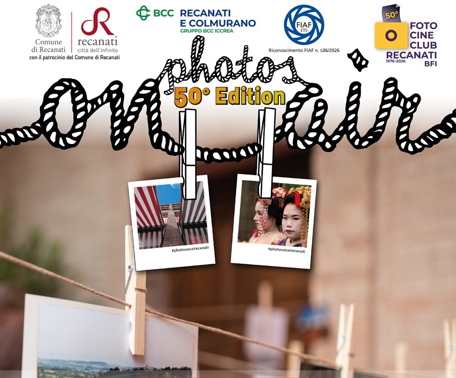 Torna “Photos On Air”: il Fotocineclub di Recanati celebra i suoi 50 anni con un gioco fotografico aperto a tutti
