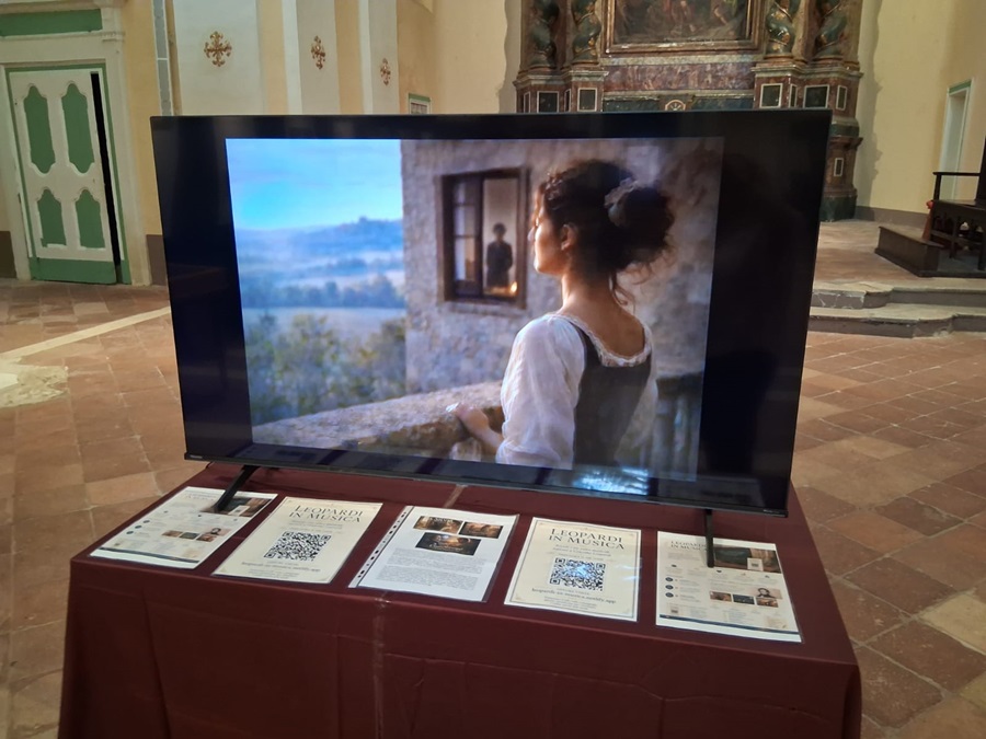 Recanati, Leopardi in musica: a San Vito tre video raccontano i suoi versi