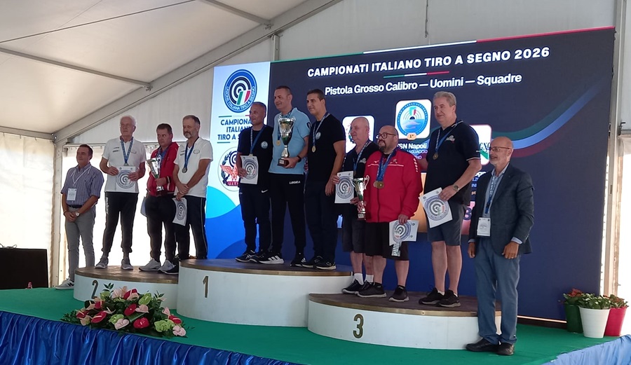 Grandi risultati della sezione Tiro a Segno Nazionale di Osimo già nella prima giornata di gare dei Campionati Italiani a 25 e 50 metri.