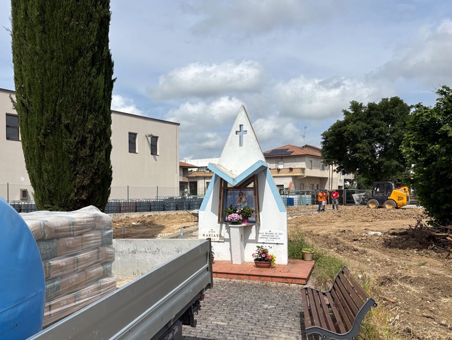 Recanati, un nuovo parco giochi per Fontenoce