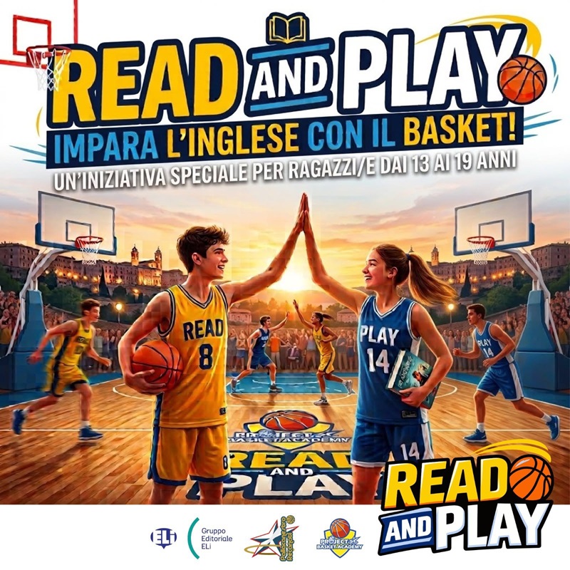 𝐈𝐦𝐩𝐚𝐫𝐚𝐫𝐞 𝐥𝐞𝐠𝐠𝐞𝐧𝐝𝐨, 𝐢𝐦𝐩𝐚𝐫𝐚𝐫𝐞 𝐠𝐢𝐨𝐜𝐚𝐧𝐝𝐨: Pallacanestro Recanati Giovanili e Gruppo Editoriale ELi