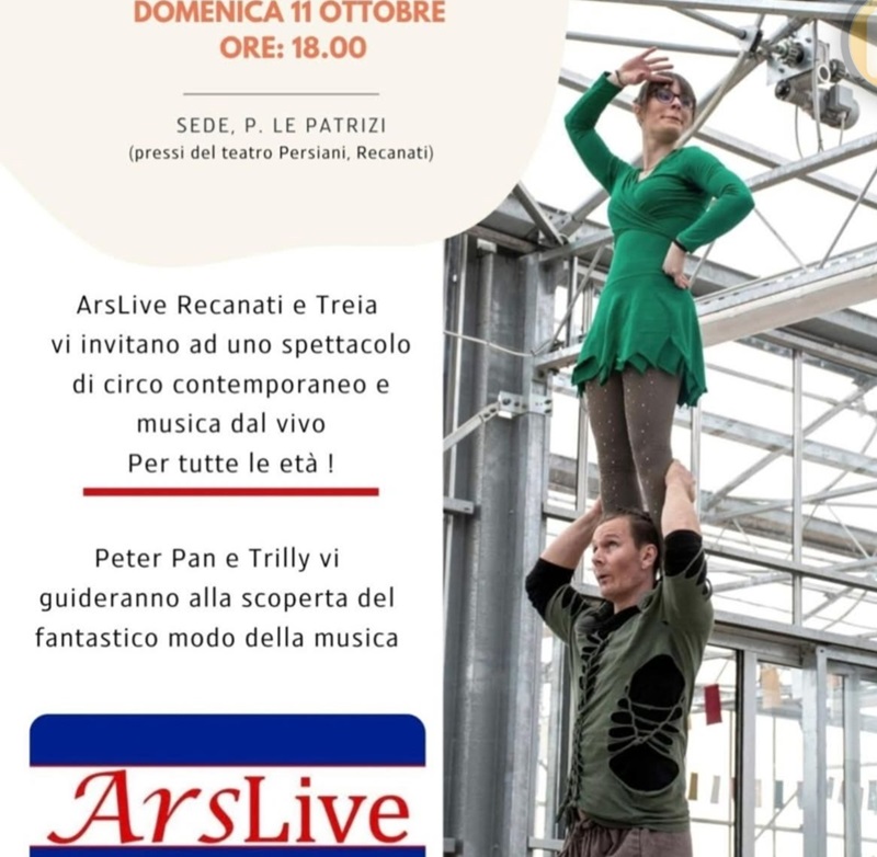 Recanati. ArsLive open day domenica 18 ottobre